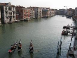 Gondolas in Venice